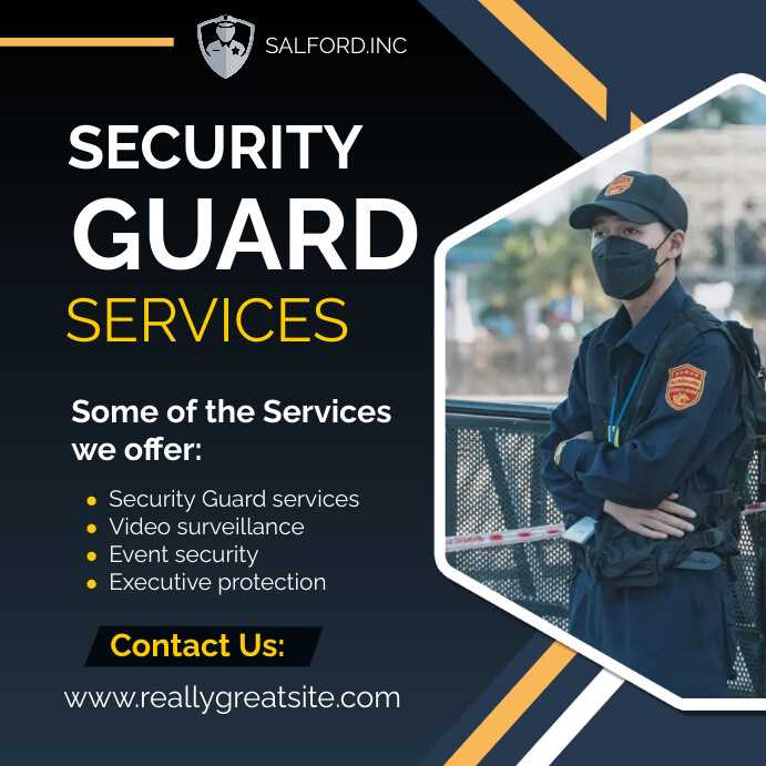 security guard invoice template