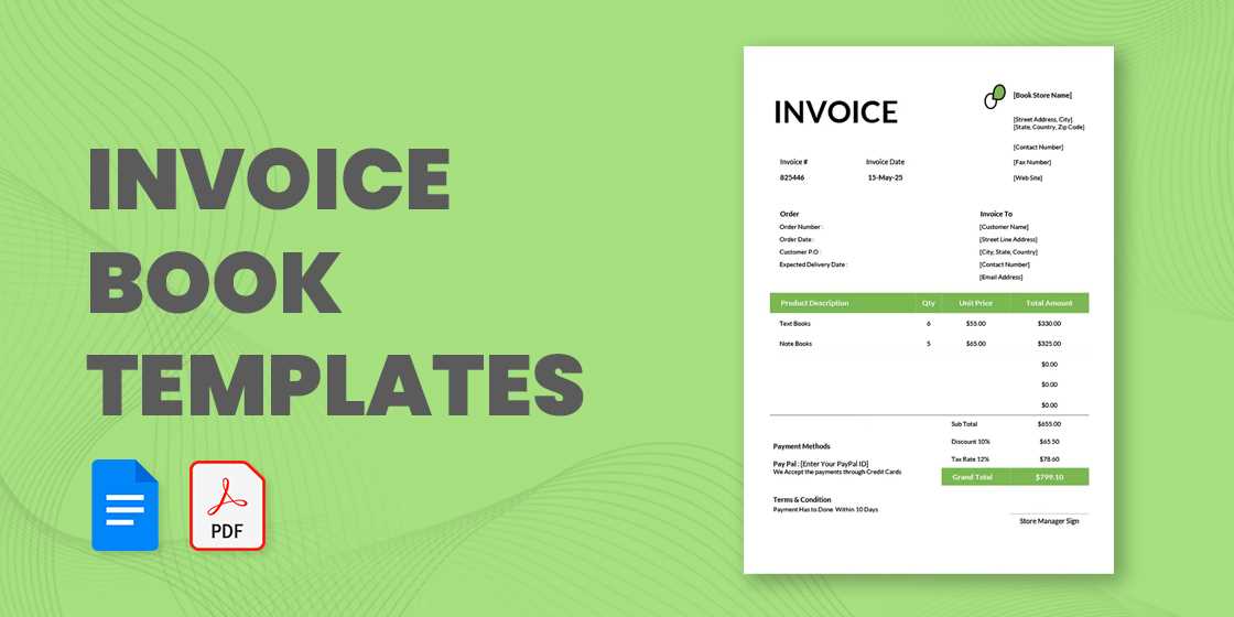 storage invoice template