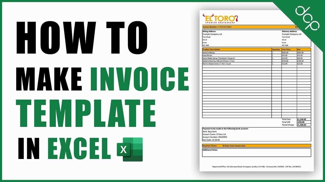 template for billing invoice