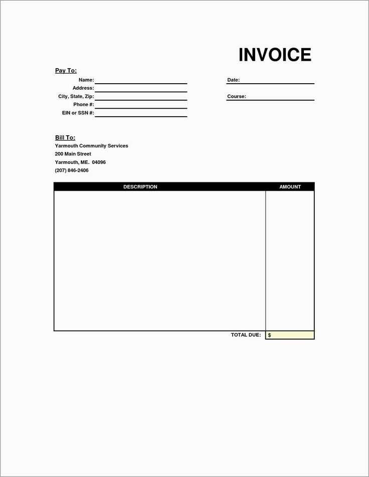 uk free invoice template