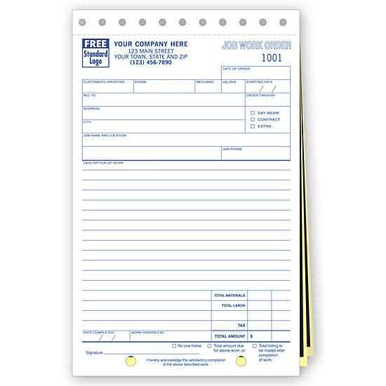 upholstery invoice template