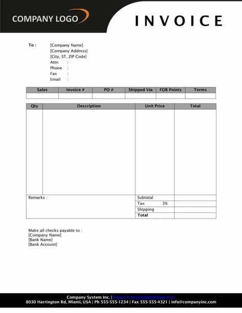 veterinary invoice template