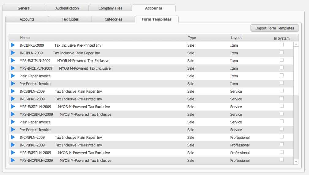 xero invoice template download