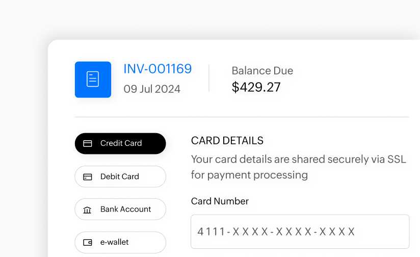 zoho invoice template