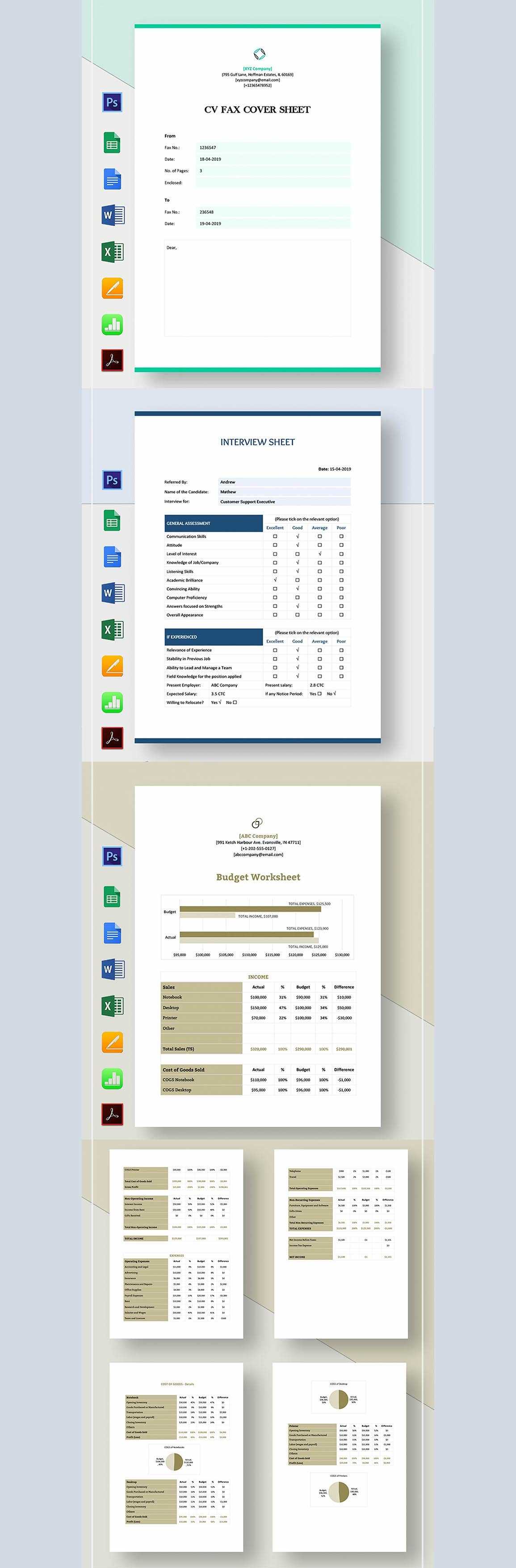 libreoffice calc invoice template