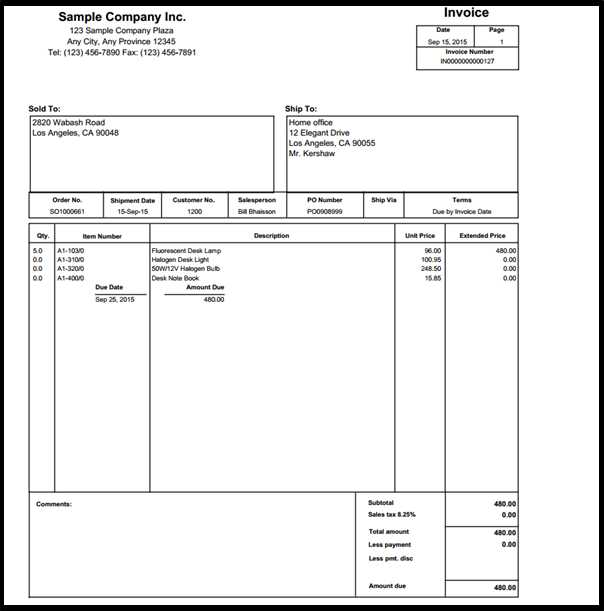 how to change invoice template in sage