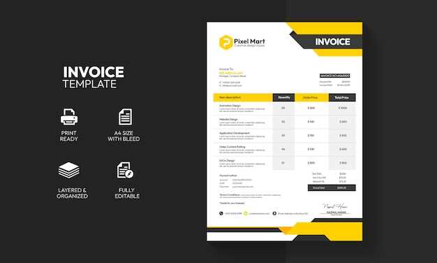 invoice template for free download