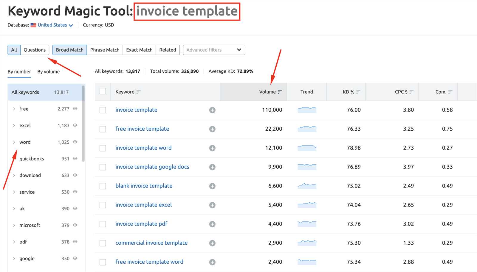 saas invoice template