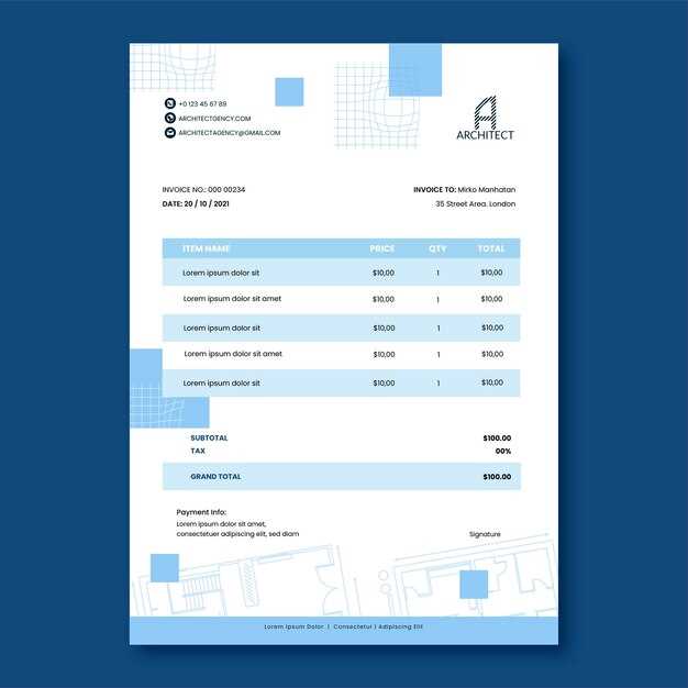 adobe xd invoice template