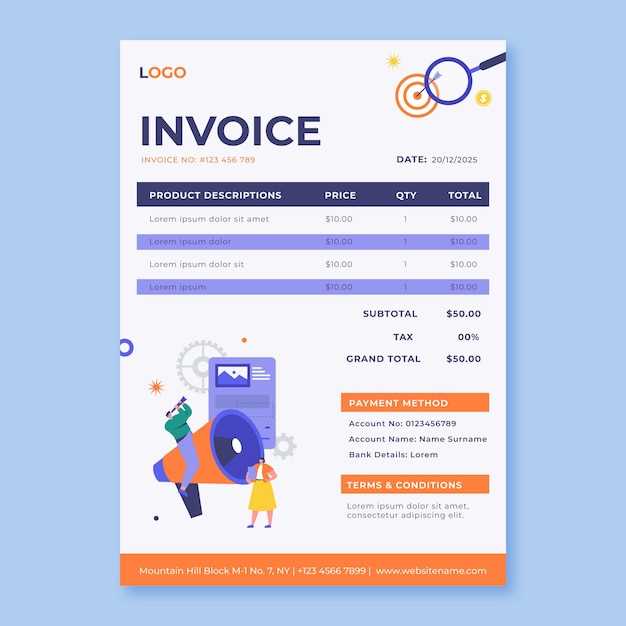 advertising agency invoice template