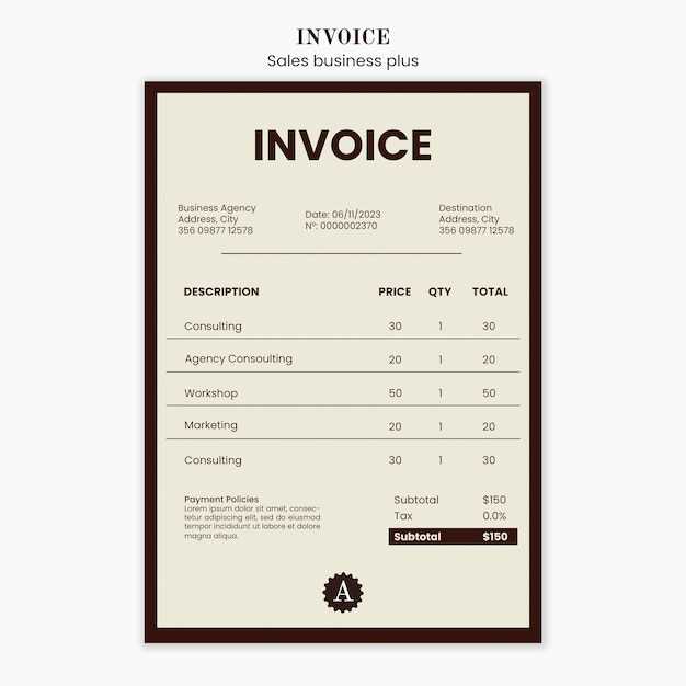 free invoice template with discount