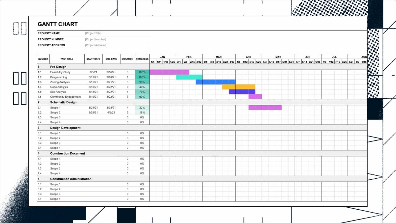 architect invoice template excel