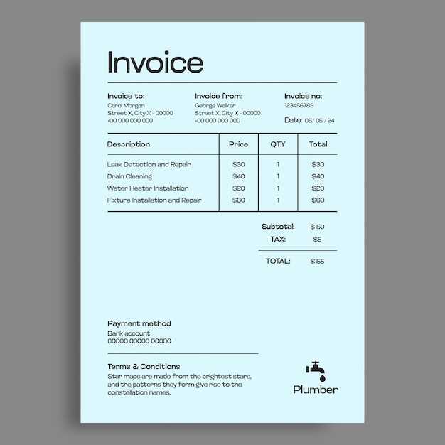 basic freelance invoice template