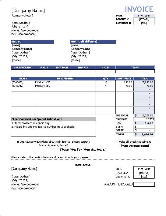 yoga invoice template free