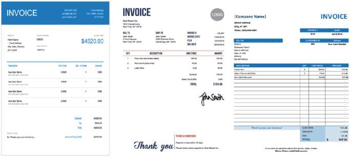 research invoice template