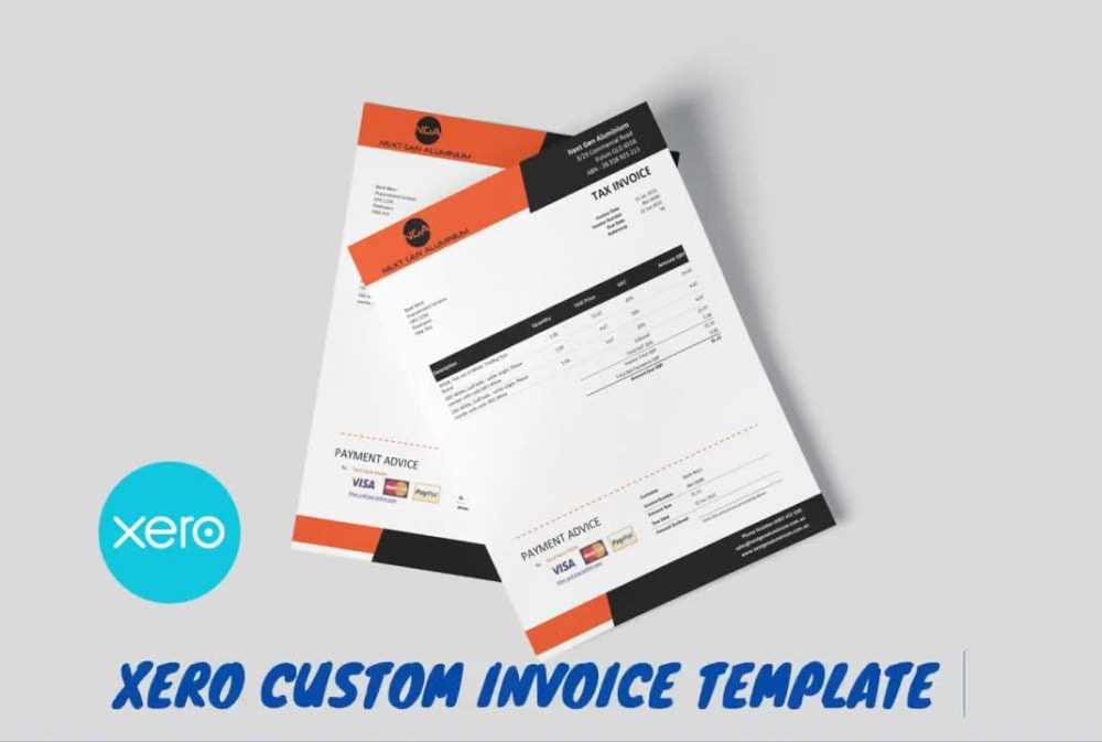 xero invoice template download