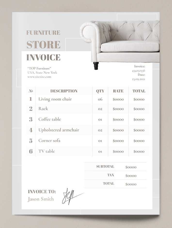 clothing store invoice template download