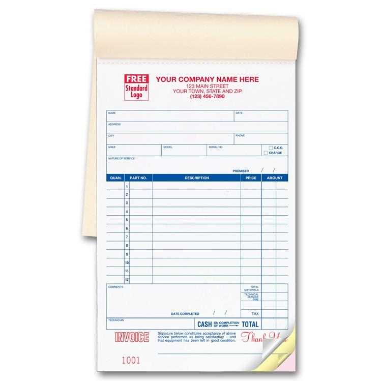 computer shop invoice template