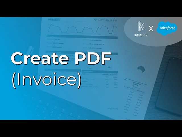 create pdf invoice template