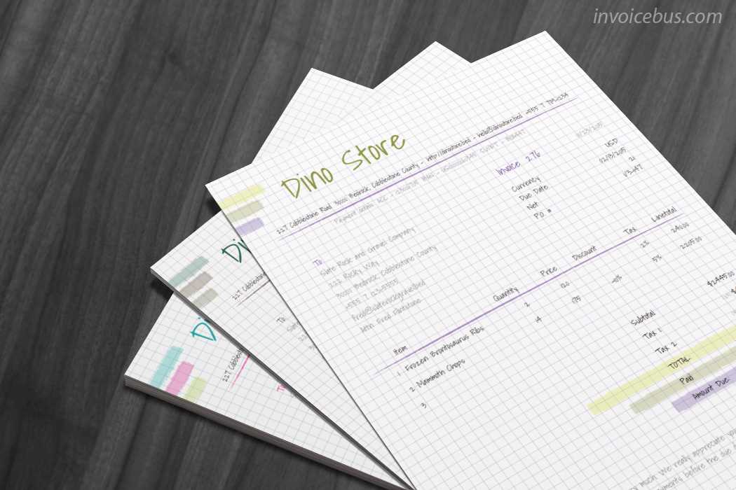 creative invoice template free