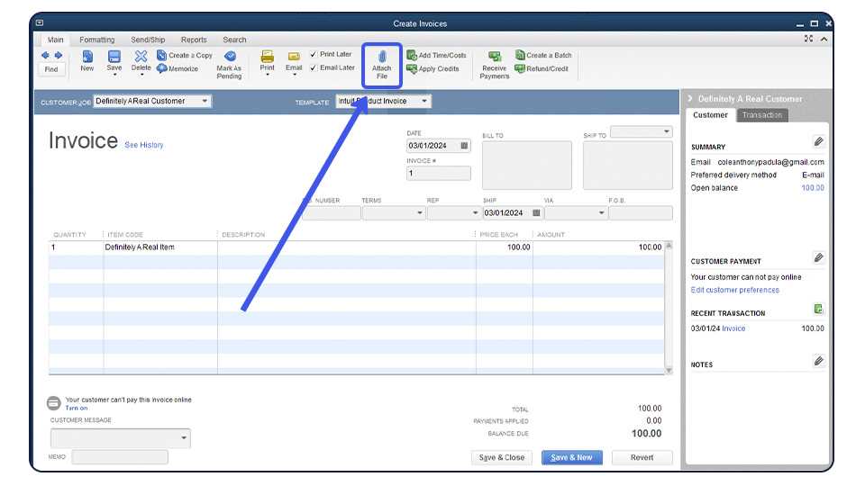 how to change invoice email template in quickbooks desktop