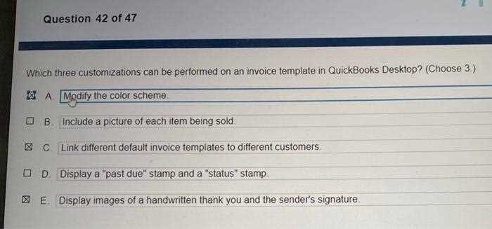 customize invoice template in quickbooks desktop