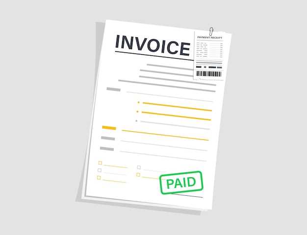 invoice stamp template