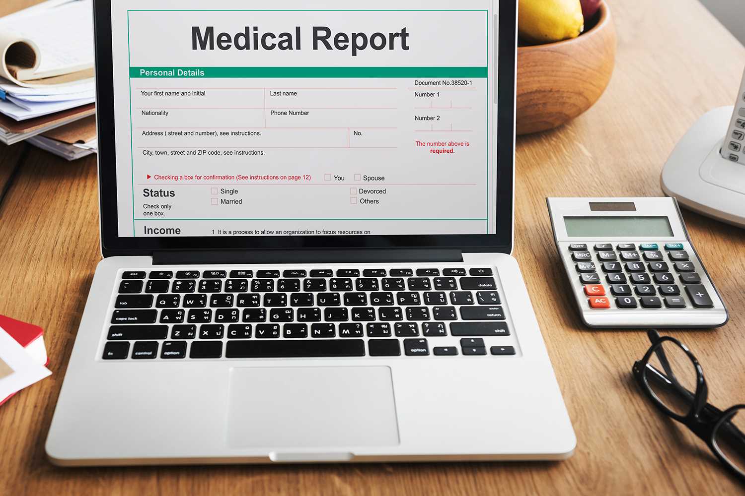 medical records invoice template