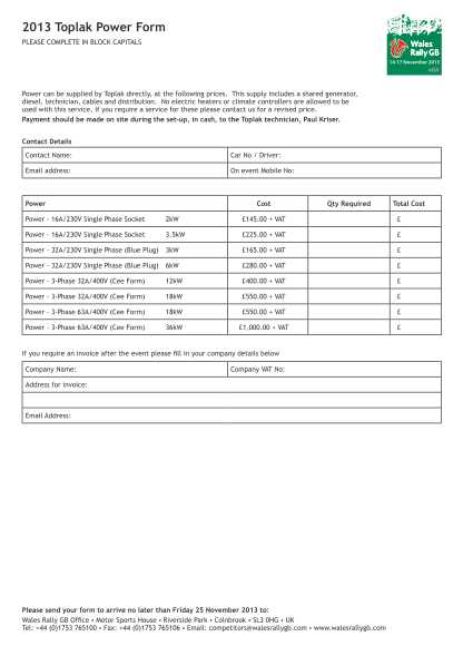 event photography invoice template