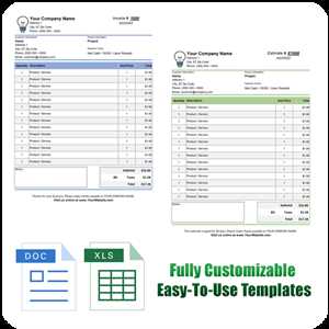 microsoft excel invoice template