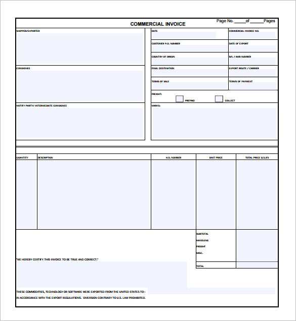 download editable invoice template