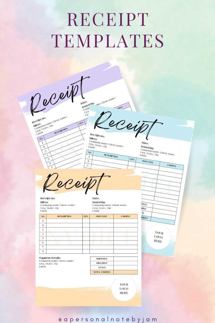 editable cute invoice template