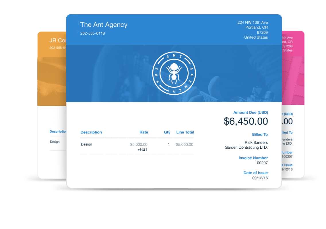 ecommerce invoice template