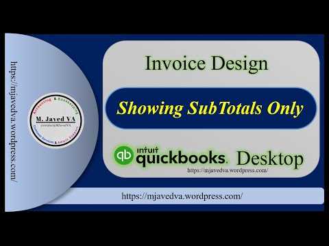 modify invoice template in quickbooks