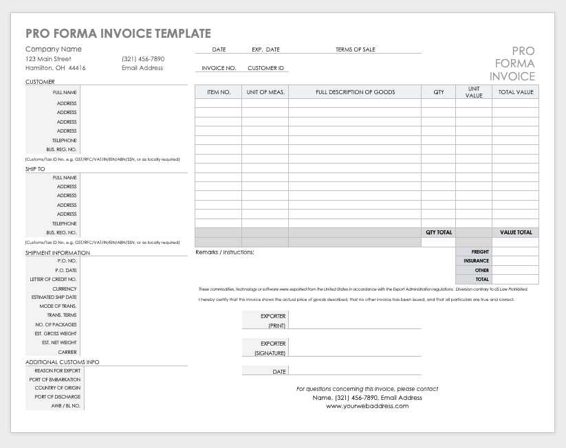 microsoft template invoice