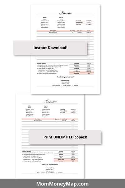 cake invoice template