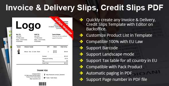 european invoice template