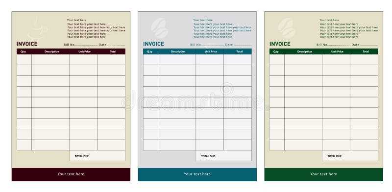 european invoice template