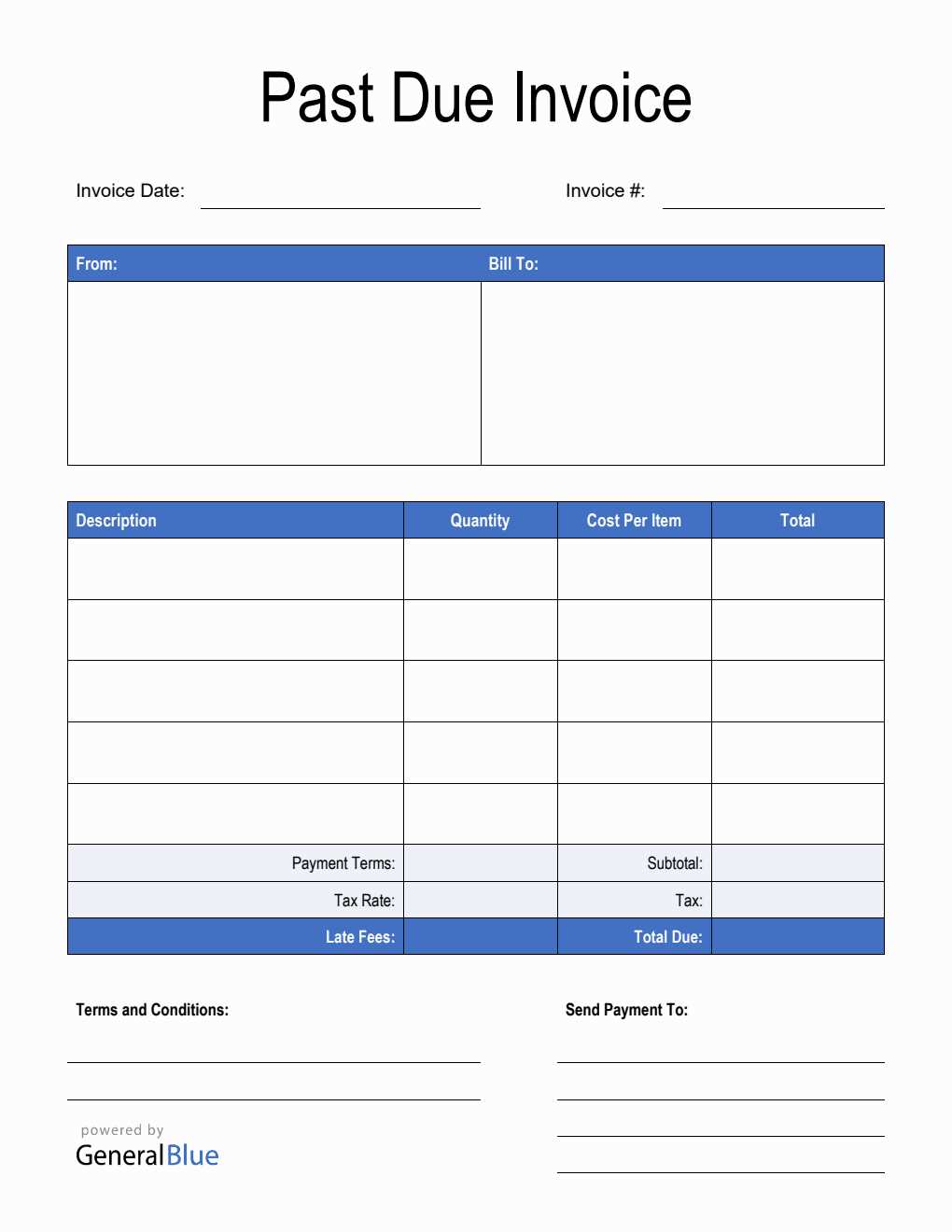 free printable invoice template microsoft word