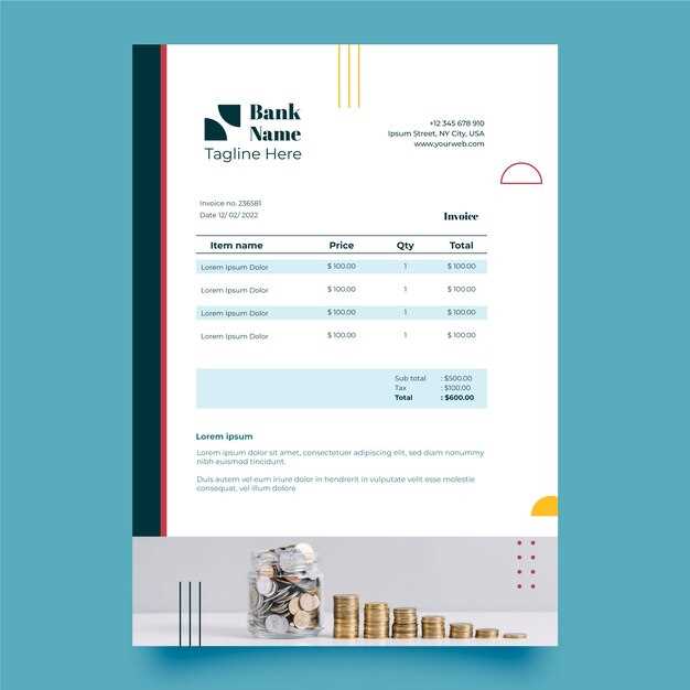 finance invoice template