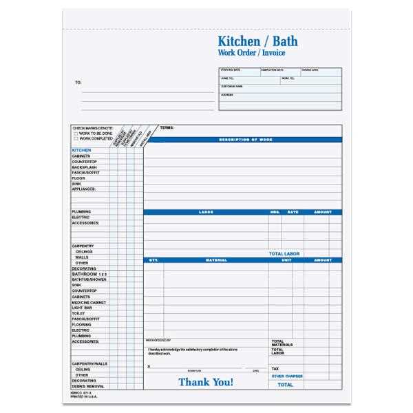 flooring installation invoice template