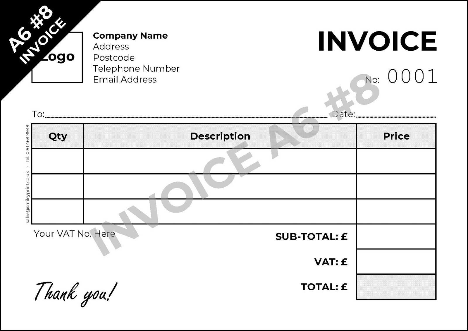 basic invoice template word uk