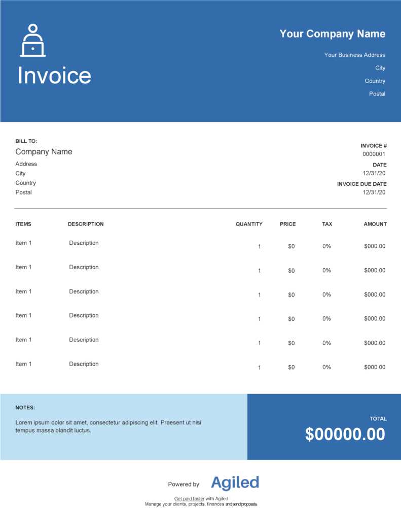 free auto body repair invoice template