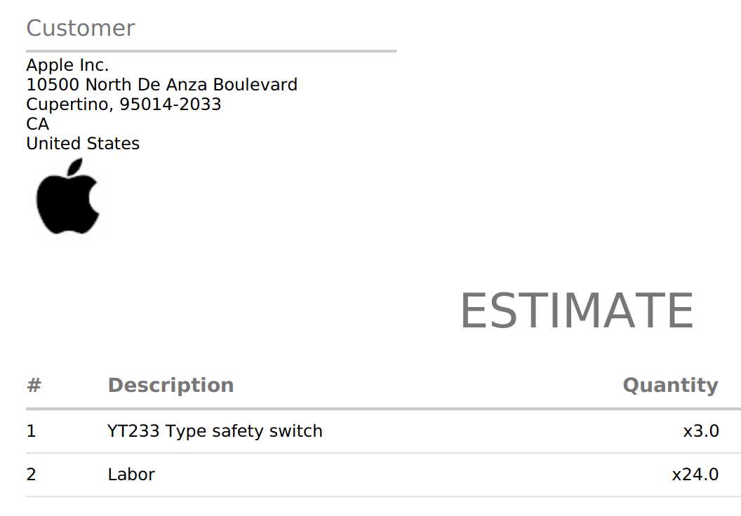 free invoice template for mac pages