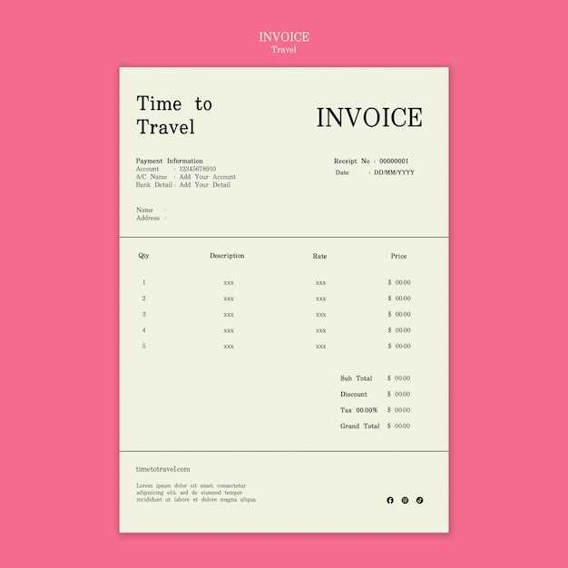 vintage invoice template