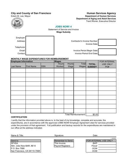 invoice template independent contractor