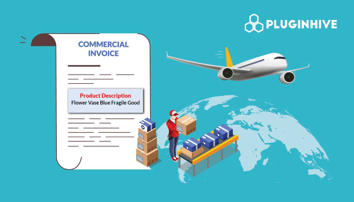 canada customs invoice template excel