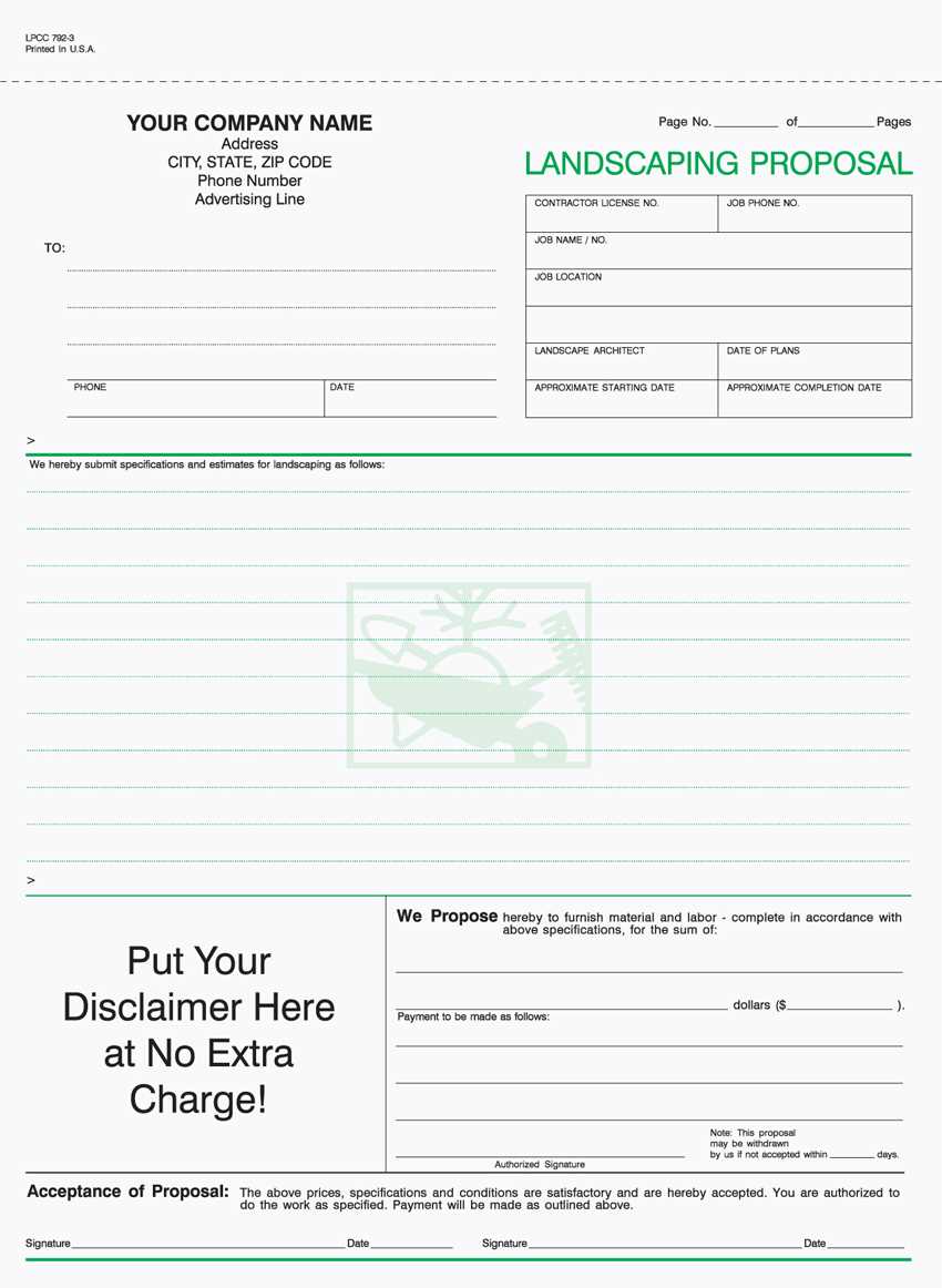 free lawn care invoice templates