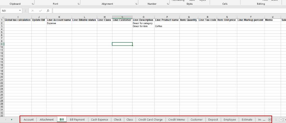 quickbooks invoice template free