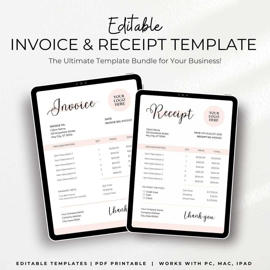 yoga invoice template free